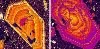 Plagioclase zoning